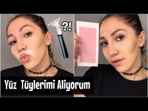 Yüz Tüylerimi Alıyorum | En Pratik ve Hesaplı Yöntem | Evde Kaş, Bıyık vb. Almak