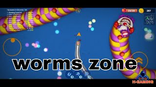 Worms zone black Snake Jeux de serpent 02  لعبة الثعبان الجائع