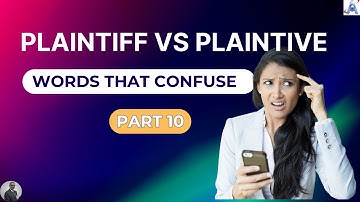 English Words That Confuse: Part 10 | 5 Commonly Confused Pairs.