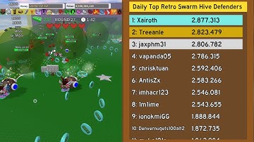 WORLD RECORD Retro Challenge Run (No Glitches/Hacks) | Bee Swarm Simulator