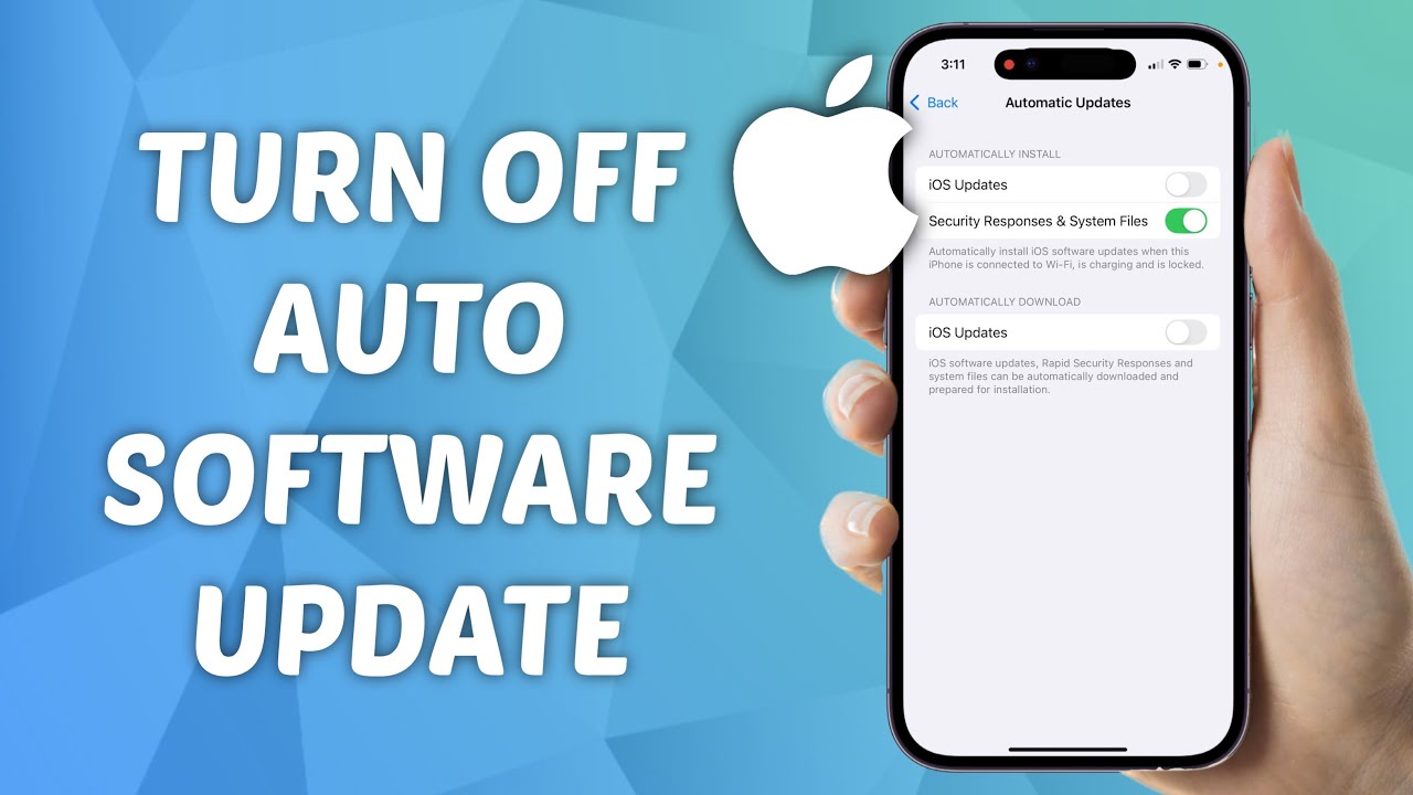 How to Turn Off Automatic Software Update on iPhone 16 - YouTube