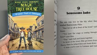 Chapter 9 “Lonesome Luke” of Magic Tree House #10 Ghost Town At Sundown 👻 🤠 by Mary Pope Osborne
