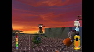 Ps2 - Disney Pixar Monsters, Inc Scare Island - Longplay All Gold Medals & Extras
