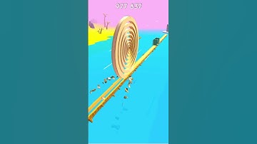 🌀spiral roll gameplay .#spiralroll #shortfeed #android #mobile #arcade #adventure #games