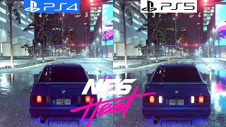 Need For Speed Heat PS4 vs PS5 BC - Graphics Comparison - Framerate - 4K - Loading Times