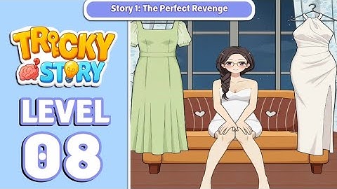 Tricky Story Level 8 |Help Anna Get Dressed| Walkthrough Solution