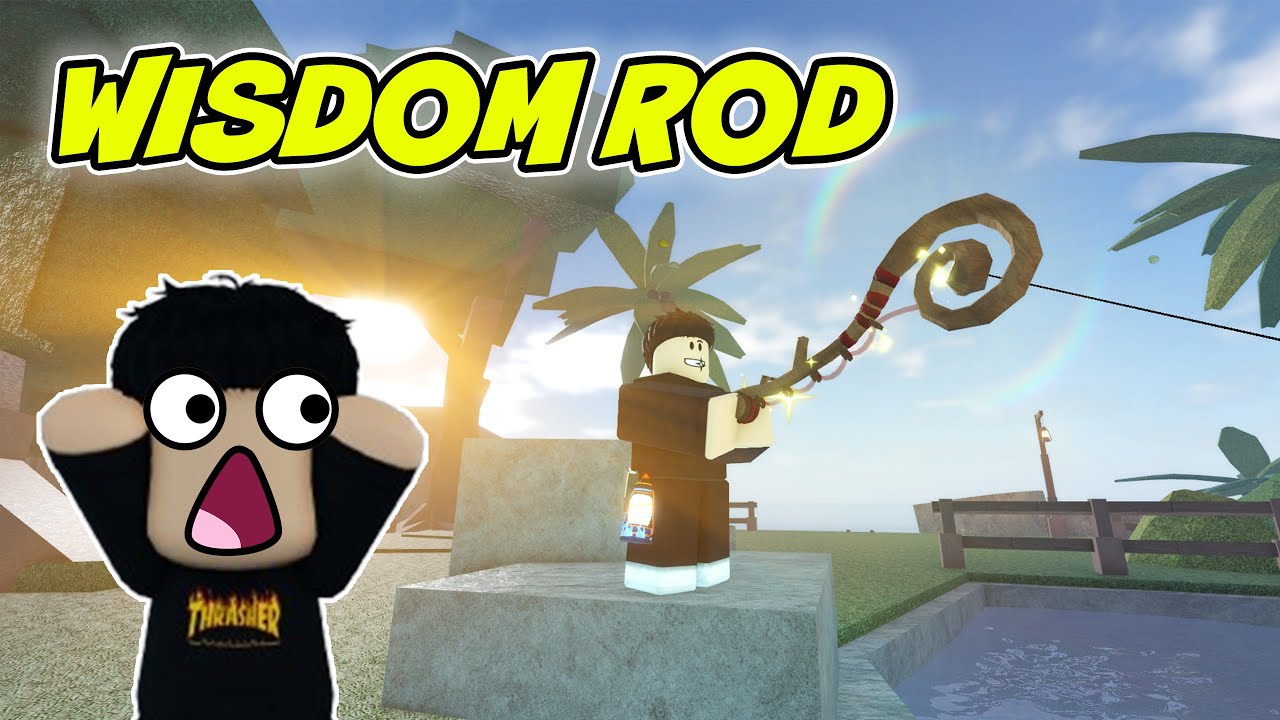 CARA DAPETIN SEMUA BAHAN UNTUK WISDOM ROD - Roblox Fisch - YouTube