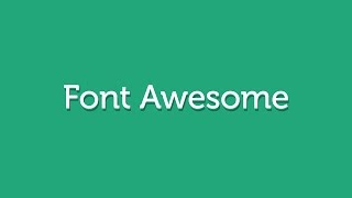 видео Шрифт Font Awesome: Подключение на WordPress и применение