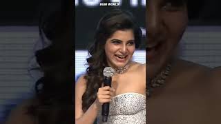 Samantha ❤️Cute Smile❤️ Whatsapp Status Receive Youth Icon Award