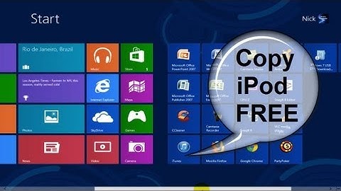 How to Transfer Music from ipod to itunes library Windows 8 Free & Easy