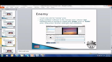 Create Shooting Game By Using GameSalad (Part 2)