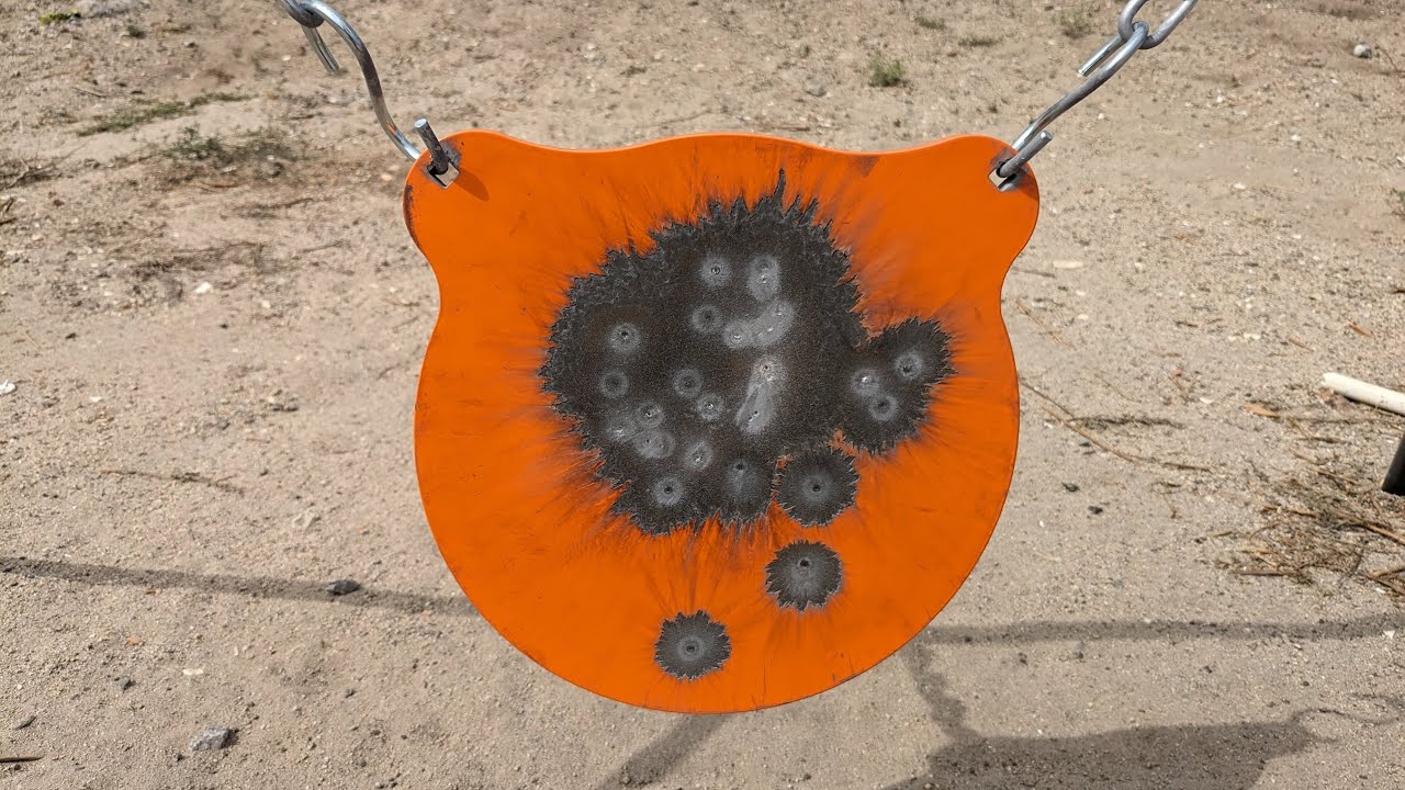 Highwild Steel Target Stand with 12" Gong vs Bolt-Action Rifle and AR-15 (7.62x51mm vs 5.56x45mm)