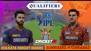 QUALIFER 1 IPL 2024 KKR vs SRH T20 Match - Cricket 24 Live - SR Gamer