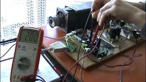 DC servo driver DCS-140 with Siemens DC servo motor work on 200VDC