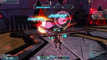 PSO2 divide quest stage 30 boss with Luster