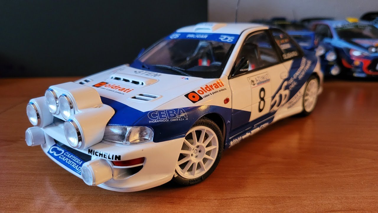 Subaru Impreza S5 WRC 2000 1:18 Solido - YouTube