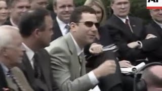 Opie & Anthony: George W. Bush Teases Blind Reporter w/Bill Burr (Video)