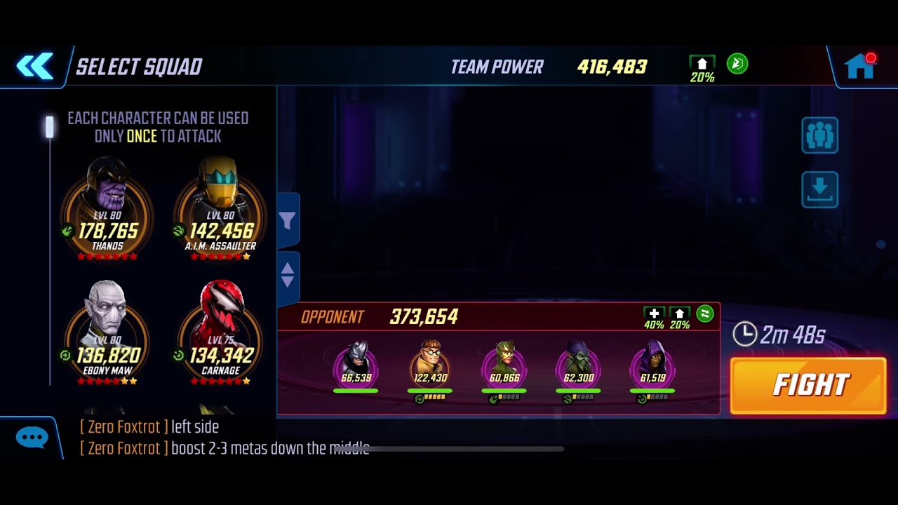 Uncanny/Fury/Kestrel vs Doc6 in war.