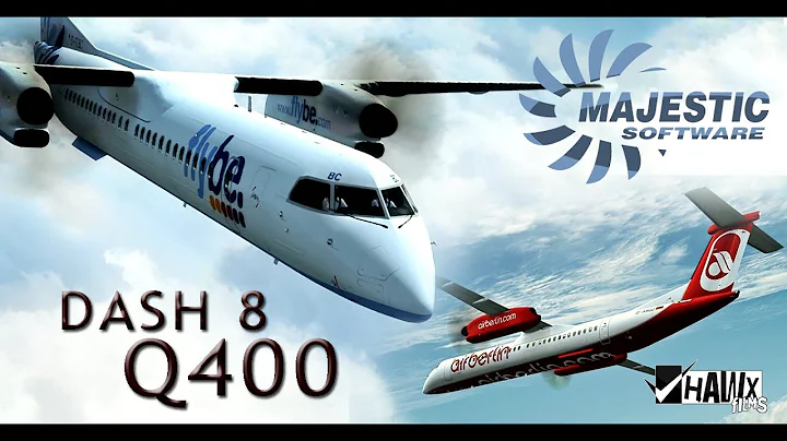 Official Majestic Software Dash 8 Q400 trailer