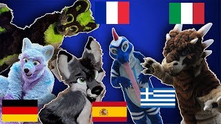 The MOST FAMOUS FURRIES from 10 different COUNTRIES | Akeblaa