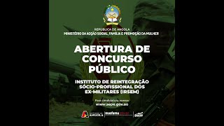 Novo Concurso Público IRSEM 2026 | 50 Vagas Disponíveis | Como Candidatar-se Passo a Passo