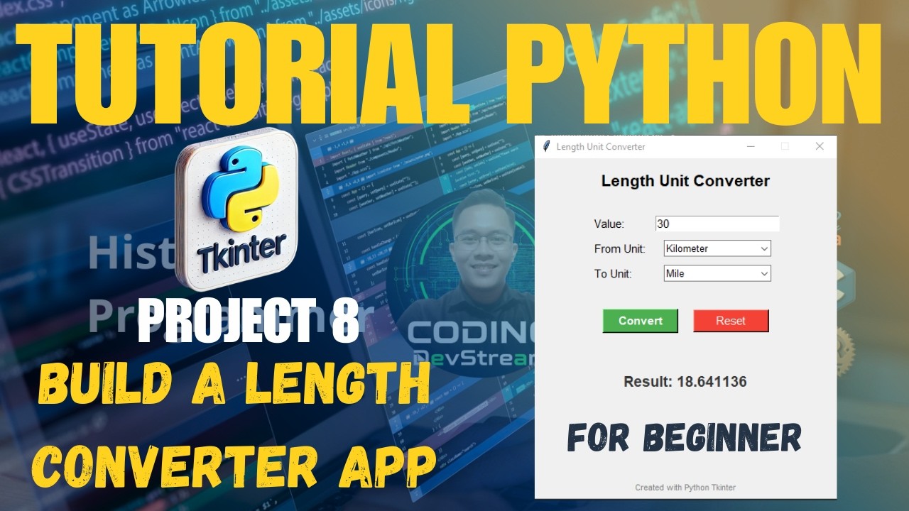 8. Project Based Learning Python - Build a Length Converter App ...