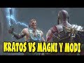God of War 4 - Kratos vs Magni y Modi - Español Latino - Kratos vs Magni - Ps4 Pro - God of War 2018