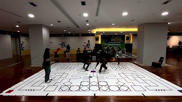 Robot crash in Line Follower Competition Full Video at Tennovex 2023