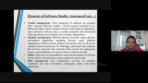 Software Quality Assurance and Management