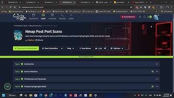 Tryhackme - Nmap Post Port Scans - بالعربي