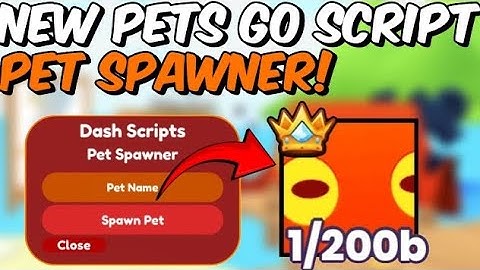[NEW🐙] Pets Go Script Pet Spawner 📜🔥 | Pastebin Link | Fish For Titanic Update | Keyless Latest 2025