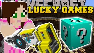 Minecraft: DUBSTEP GUNS EXPLOSIVE CHALLENGE GAMES - Lucky Block Mod - Modded Mini-Game