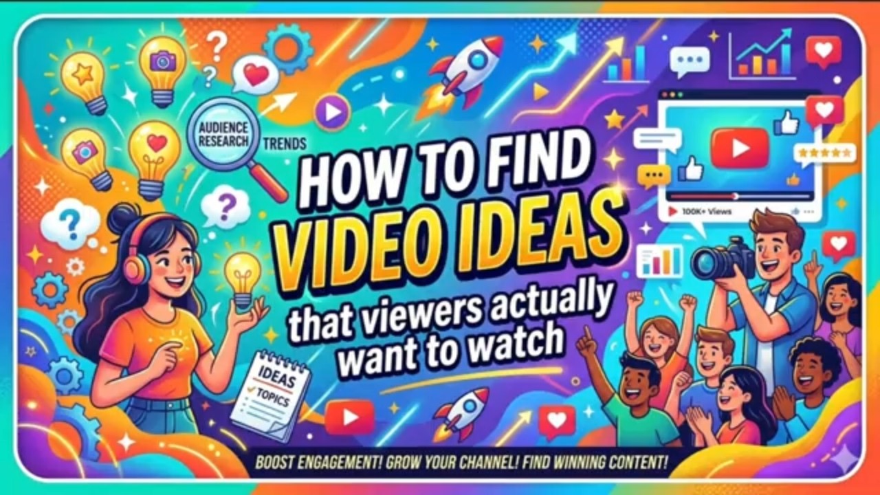 How to find video ideas that viewers actually want to watch - YouTube