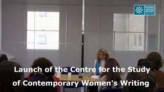 Launch of the Centre of the Study of Contemporary Womens Writing 2009