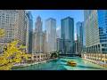 Downtown Chicago Walking Tour 4K HDR 