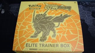 Opening an Ultra Prism Elite Trainer Box