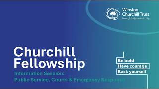 Online info session   Public Service, Courts & Emergency Response