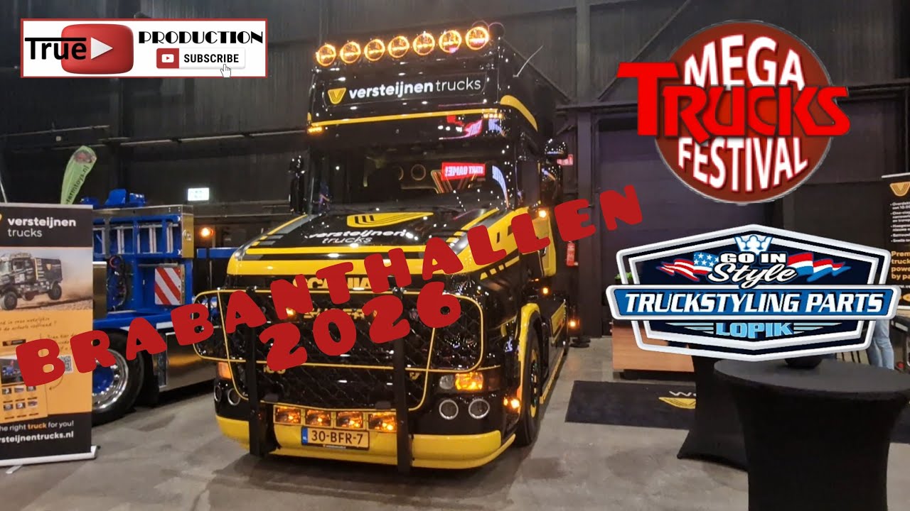 MEGA Trucks Festival 2025 –Sfeerimpressie - Dikke Showtrucks, Lichtshows & Power in de Brabanthallen