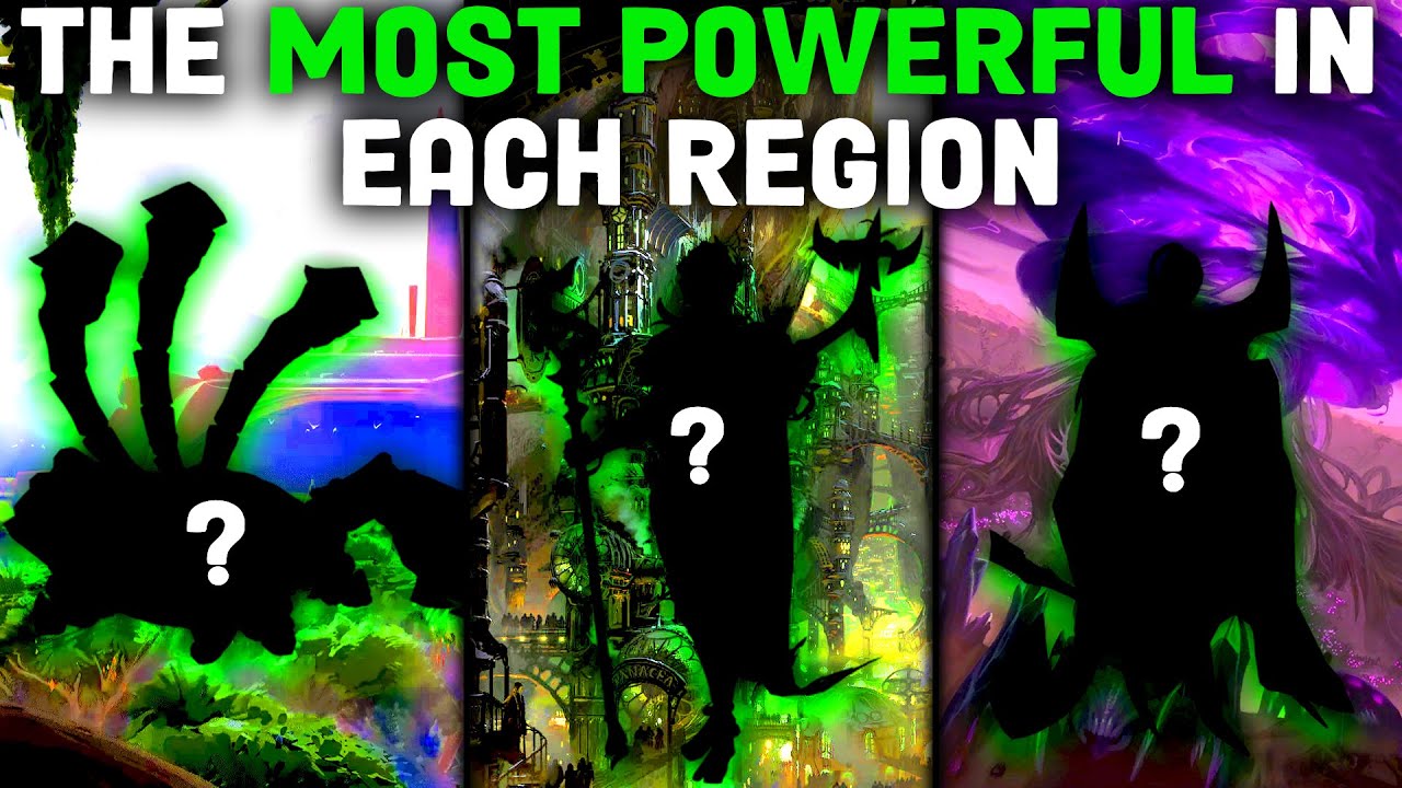 THE 3 MOST POWERFUL CHAMPS FROM EACH LEAGUE OF LEGENDS REGION