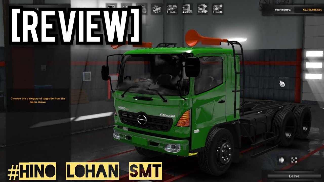  REVIEW MOD SMT Hino louhan ets2 2022 YouTube