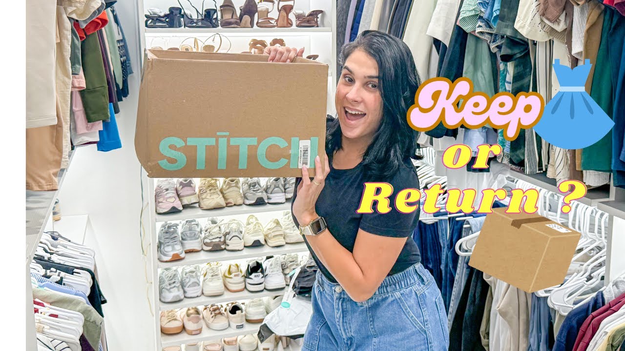Stitch Fix Unboxing + Try-On | Keep or Return? 