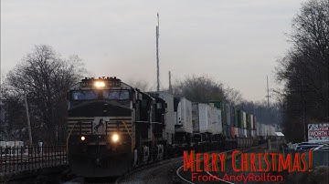 (Belated) Christmas Special: Action Packed NS & CSX Railfanning @ Bound Brook, NJ