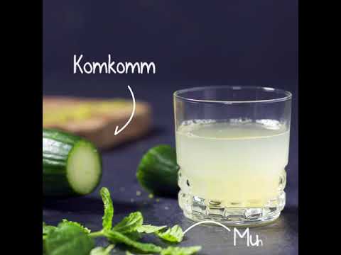 Video: Komkommerlimonade Met Munt