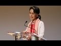 An Address by Aung San Suu Kyi of Myanmar (Complete)