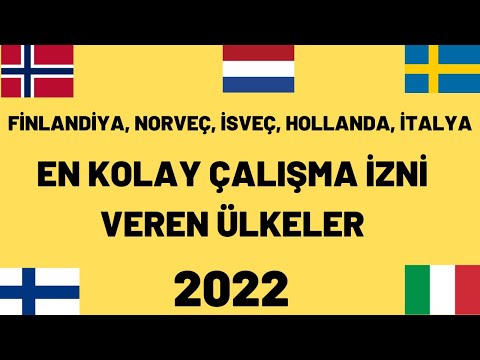 En Kolay Çalışma İzni Veren Ülkeler