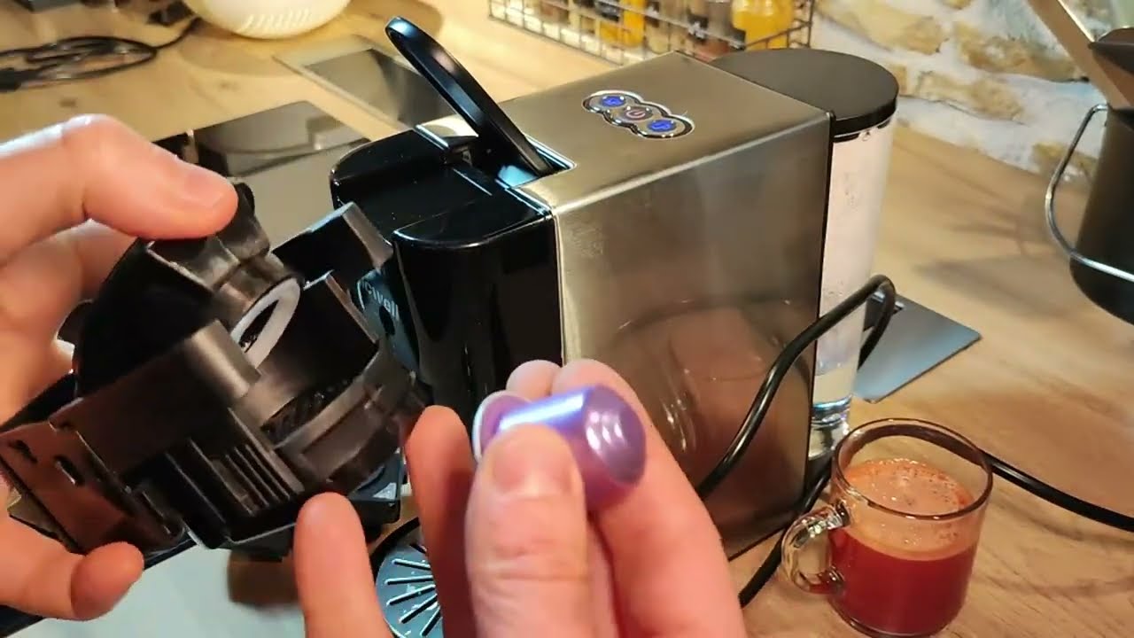 Machine à café multi capsules TICWELL 4 en 1 Programmable, Presque parfaite  