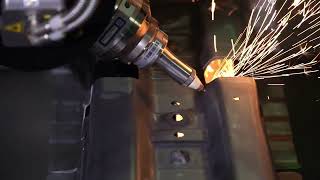See how the CELL 3D 5-Axis Laser Cutter cuts complex new energy vehicle underbody parts with ease!