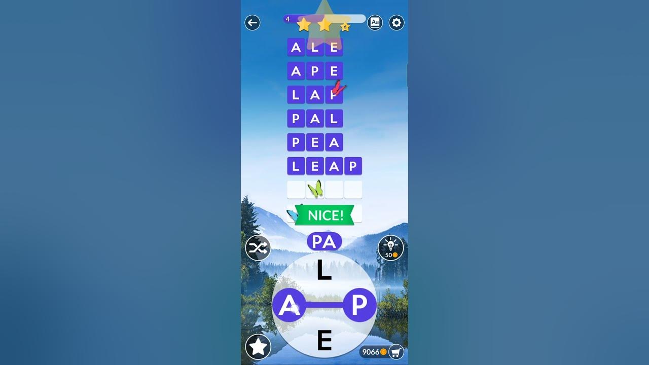 Wordscapes Uncrossed August 20 2022 Daily Puzzle Answers YouTube