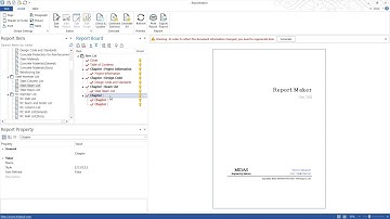 [midas nGen Tutorial] Steel Plant Structure_Report & Drawing 01. Generate Report