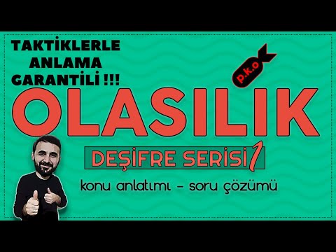 OLASILIK Konu Anlatımı (ANLAMA GARANTİLİ Taktiklerle ) #tyt #ayt #dgs #ales #kpss #yks 10.sınıf +pdf